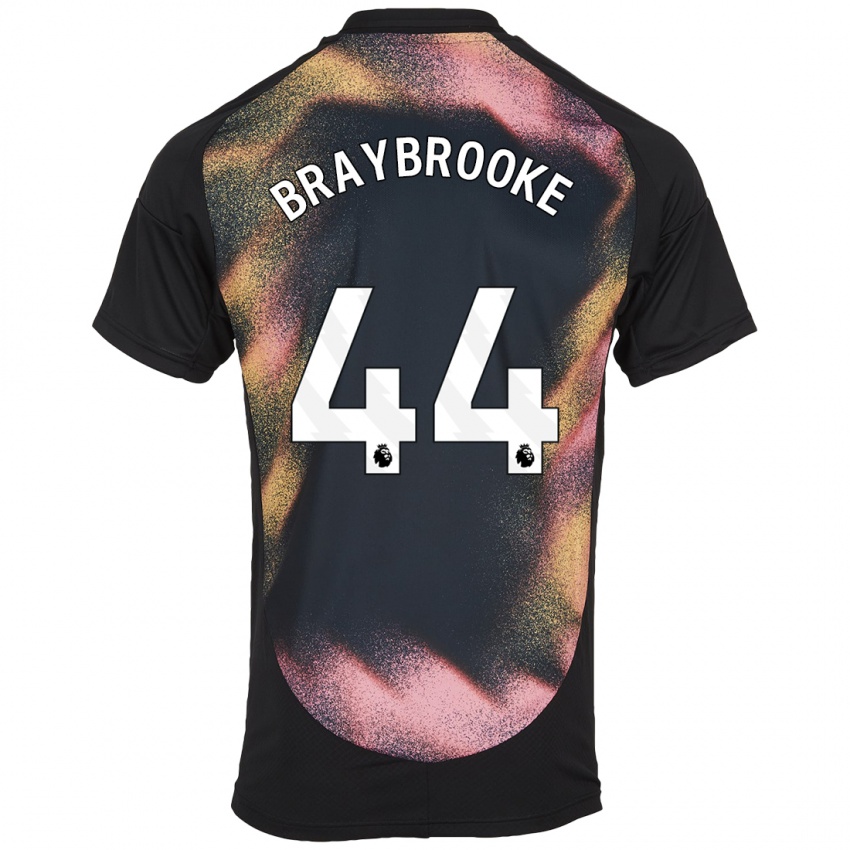 Dětské Sammy Braybrooke #44 Černá Bílá Daleko Hráčské Dresy 2024/25 Dres