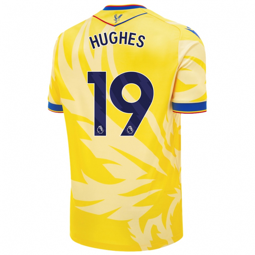 Dětské Will Hughes #19 Žluť Daleko Hráčské Dresy 2024/25 Dres