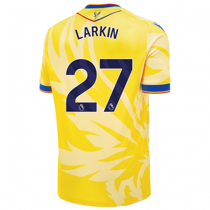 Dětské Abbie Larkin #27 Žluť Daleko Hráčské Dresy 2024/25 Dres