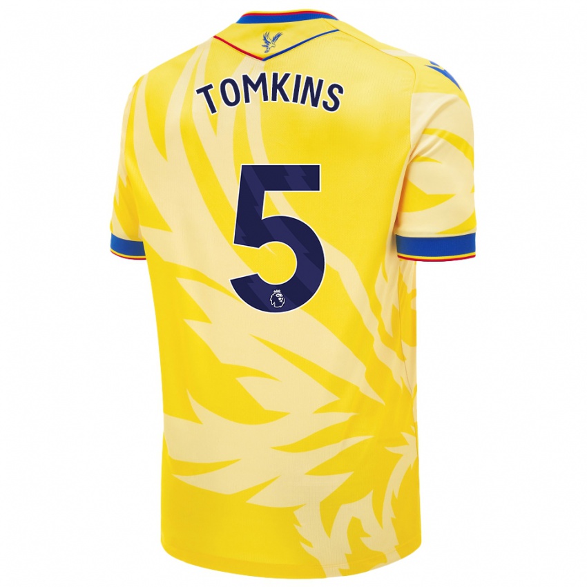 Dětské James Tomkins #5 Žluť Daleko Hráčské Dresy 2024/25 Dres