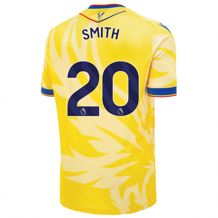 Dětské Hope Smith #20 Žluť Daleko Hráčské Dresy 2024/25 Dres