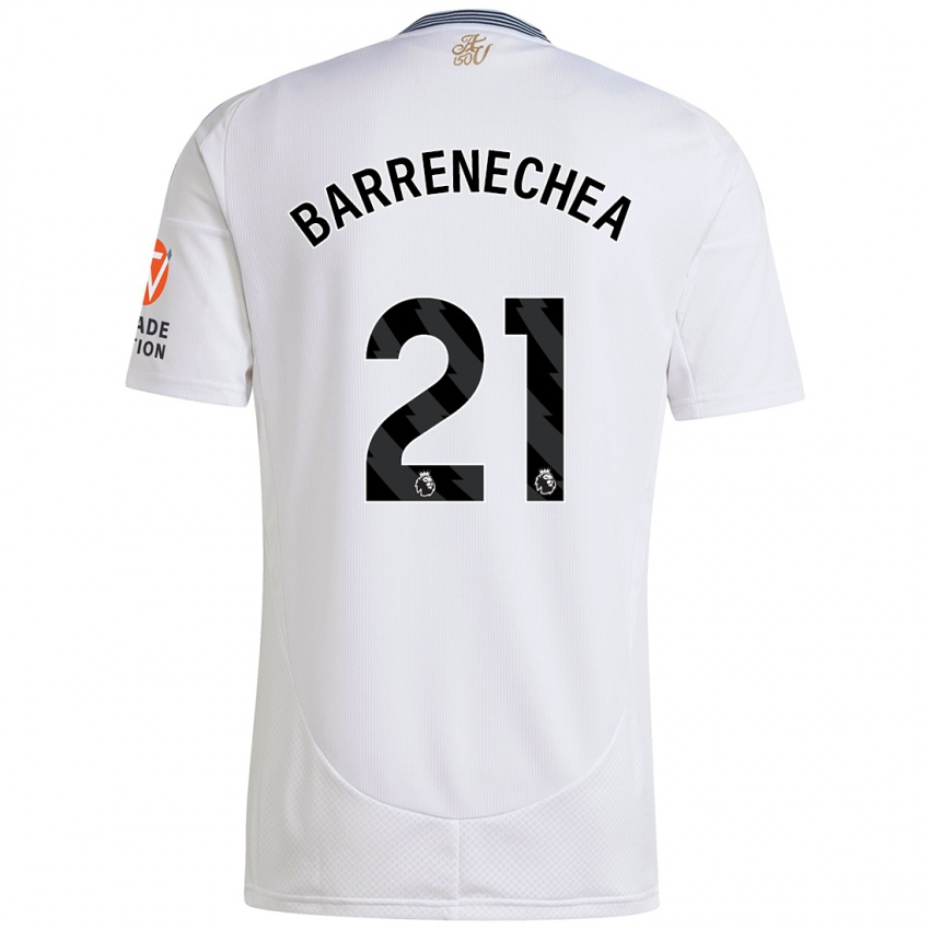 Dětské Enzo Barrenechea #21 Bílý Daleko Hráčské Dresy 2024/25 Dres