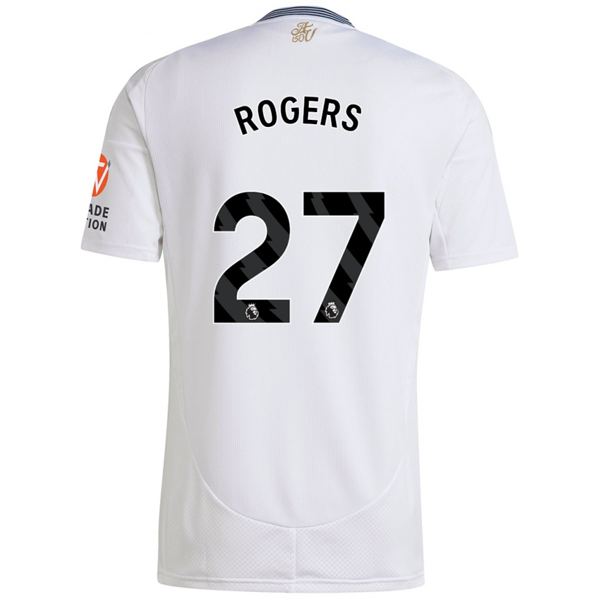 Dětské Morgan Rogers #27 Bílý Daleko Hráčské Dresy 2024/25 Dres