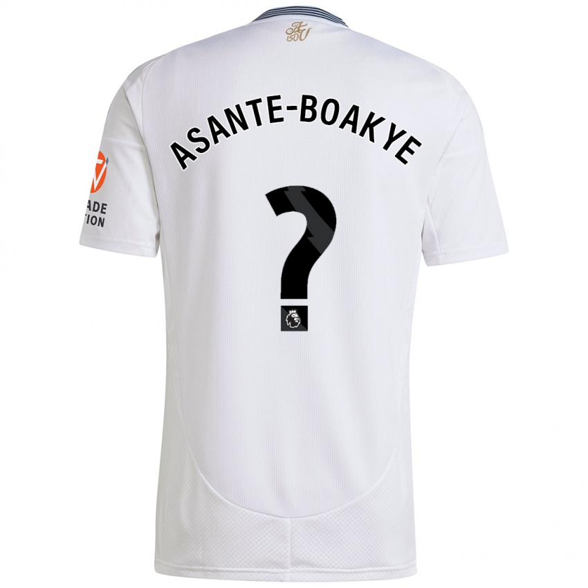 Dětské Max Asante-Boakye #0 Bílý Daleko Hráčské Dresy 2024/25 Dres