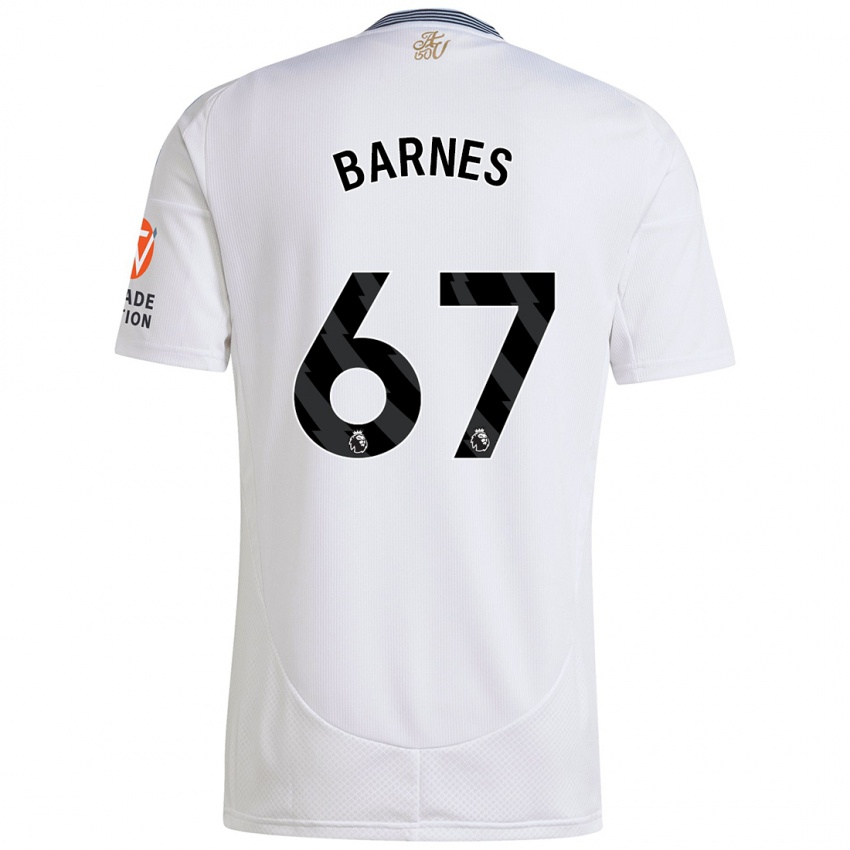 Dětské Mikell Barnes #67 Bílý Daleko Hráčské Dresy 2024/25 Dres