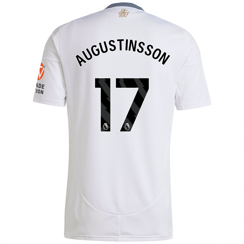 Dětské Ludwig Augustinsson #17 Bílý Daleko Hráčské Dresy 2024/25 Dres