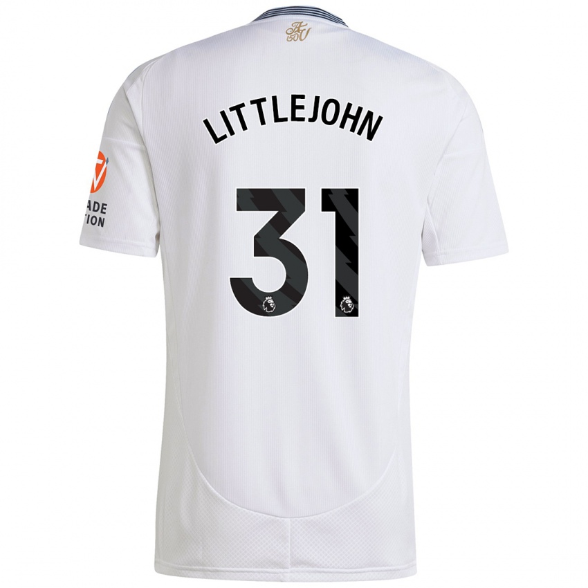 Dětské Ruesha Littlejohn #31 Bílý Daleko Hráčské Dresy 2024/25 Dres