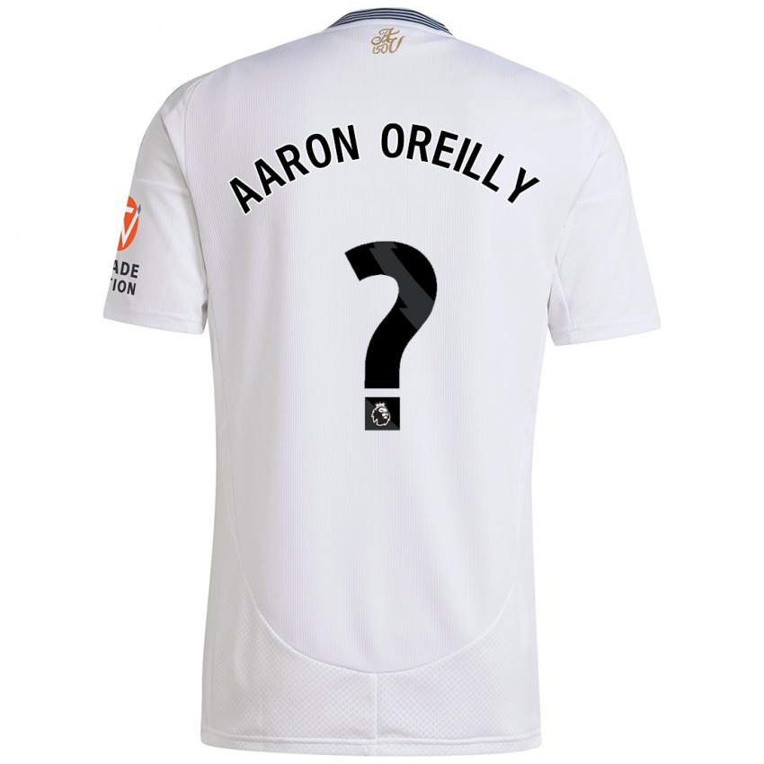 Dětské Aaron Oreilly #0 Bílý Daleko Hráčské Dresy 2024/25 Dres