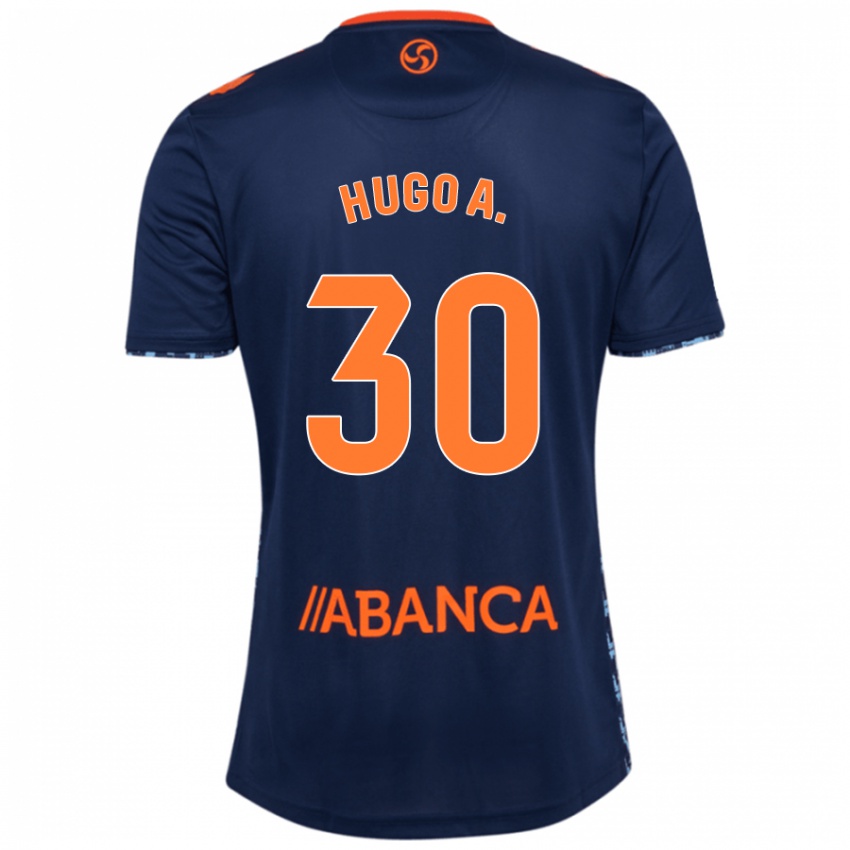 Dětské Hugo Álvarez #30 Námořnická Modř Daleko Hráčské Dresy 2024/25 Dres