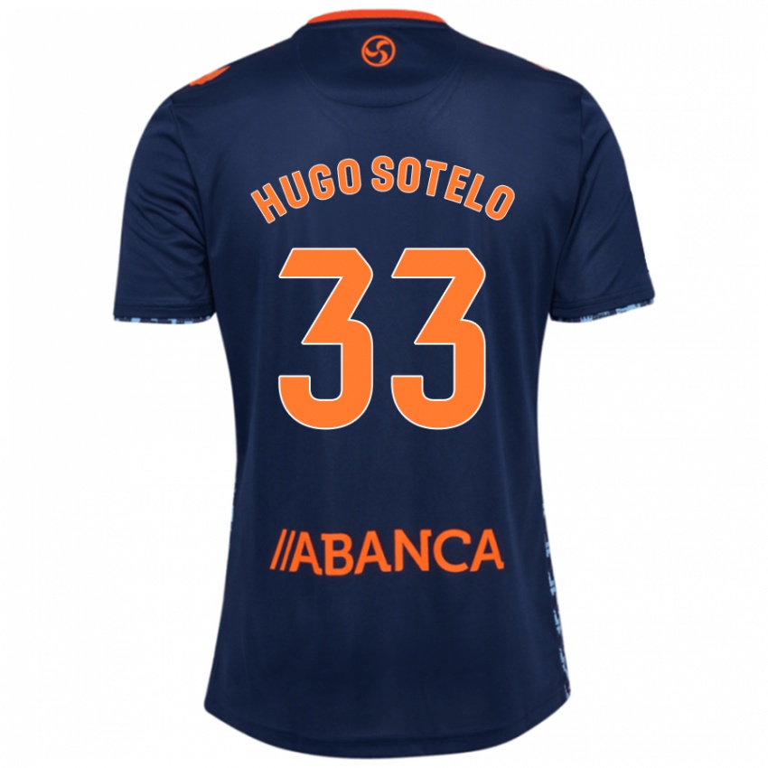 Dětské Hugo Sotelo #33 Námořnická Modř Daleko Hráčské Dresy 2024/25 Dres