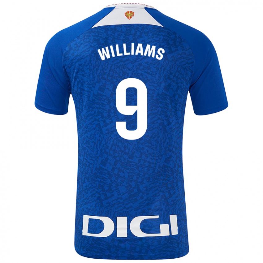 Dětské Iñaki Williams #9 Královská Modř Daleko Hráčské Dresy 2024/25 Dres