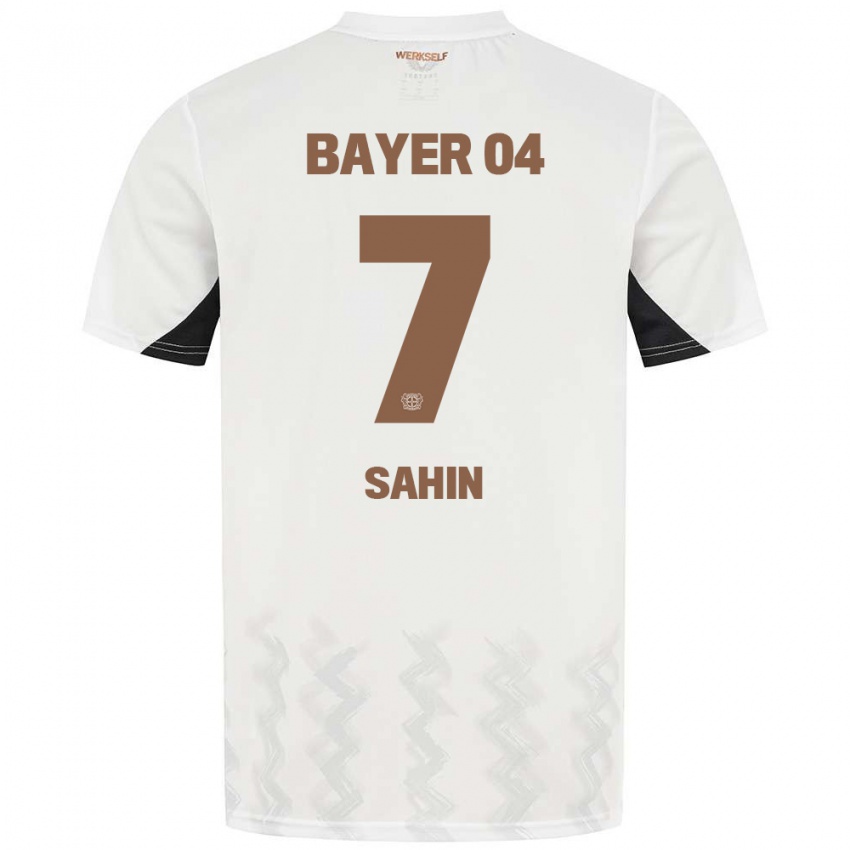 Dětské Batuhan Sahin #7 Bílá Černá Daleko Hráčské Dresy 2024/25 Dres