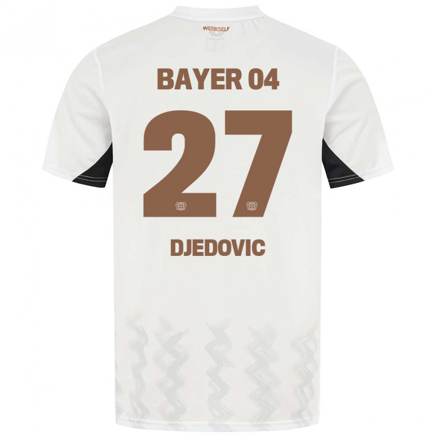 Dětské Seldin Djedovic #27 Bílá Černá Daleko Hráčské Dresy 2024/25 Dres