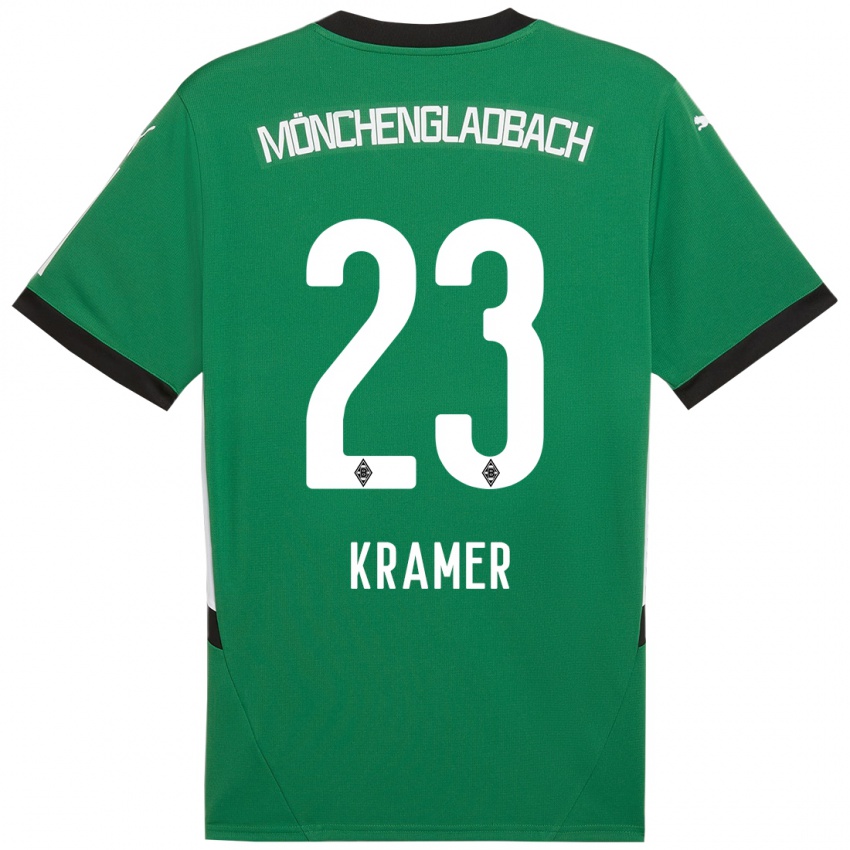 Dětské Christoph Kramer #23 Zelená Bílá Daleko Hráčské Dresy 2024/25 Dres