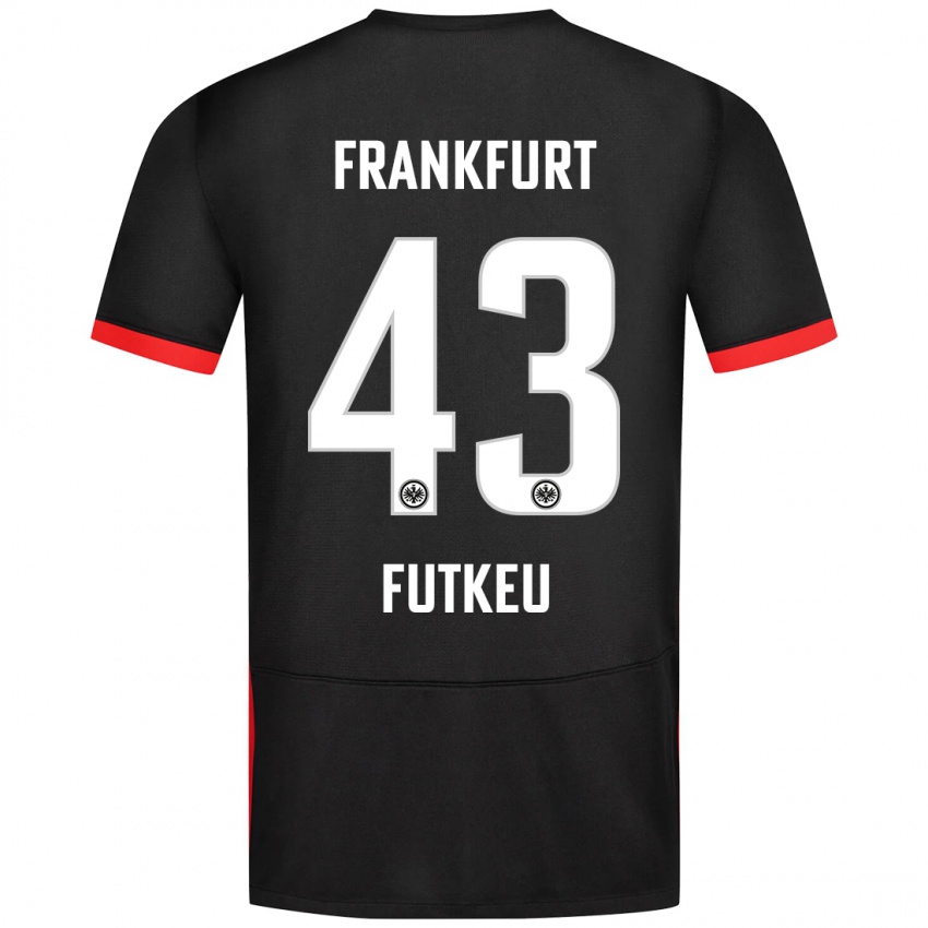 Dětské Noel Futkeu #43 Černý Daleko Hráčské Dresy 2024/25 Dres