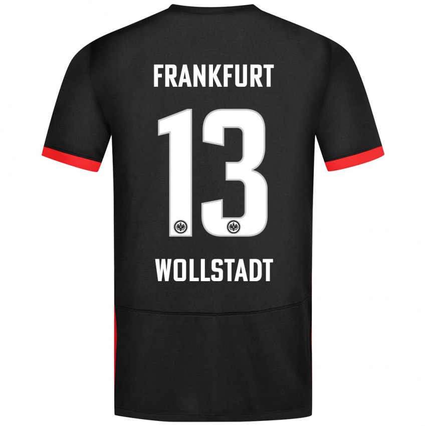 Dětské Fabio Wollstadt #13 Černý Daleko Hráčské Dresy 2024/25 Dres