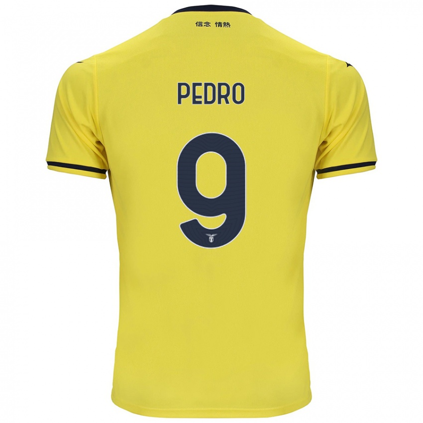 Dětské Pedro #9 Žluť Daleko Hráčské Dresy 2024/25 Dres