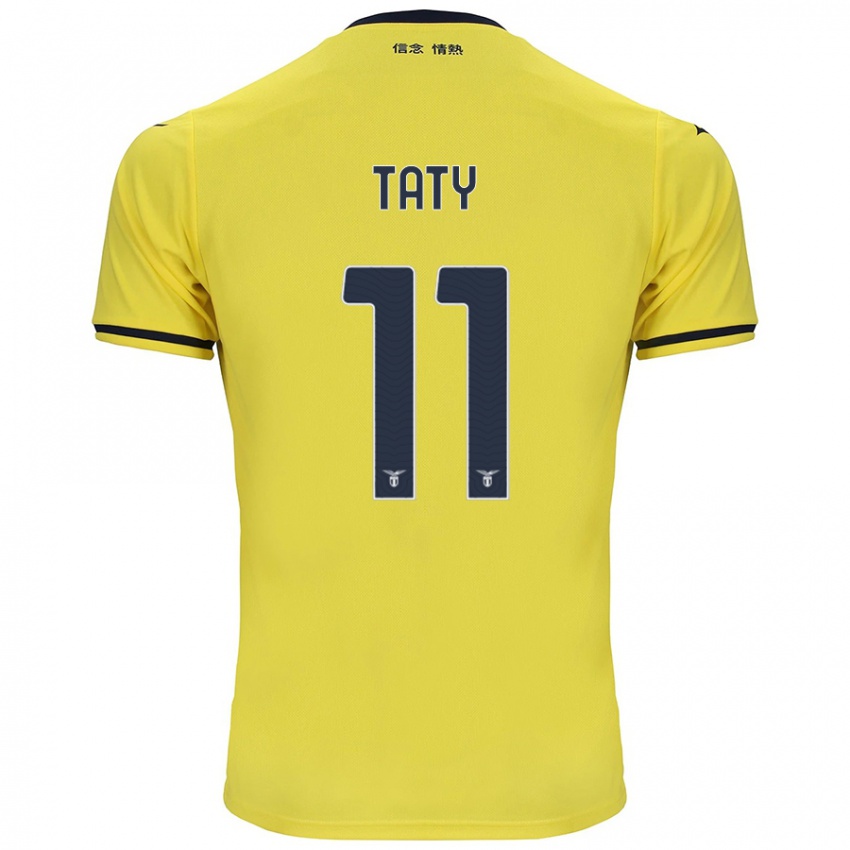 Dětské Taty Castellanos #11 Žluť Daleko Hráčské Dresy 2024/25 Dres