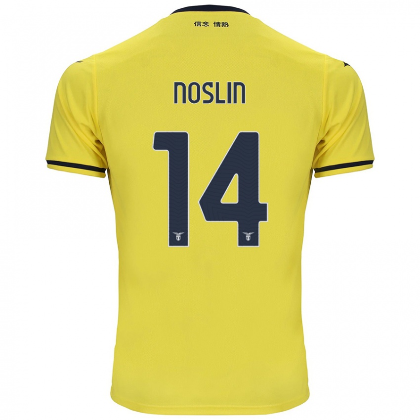 Dětské Tijjani Noslin #14 Žluť Daleko Hráčské Dresy 2024/25 Dres