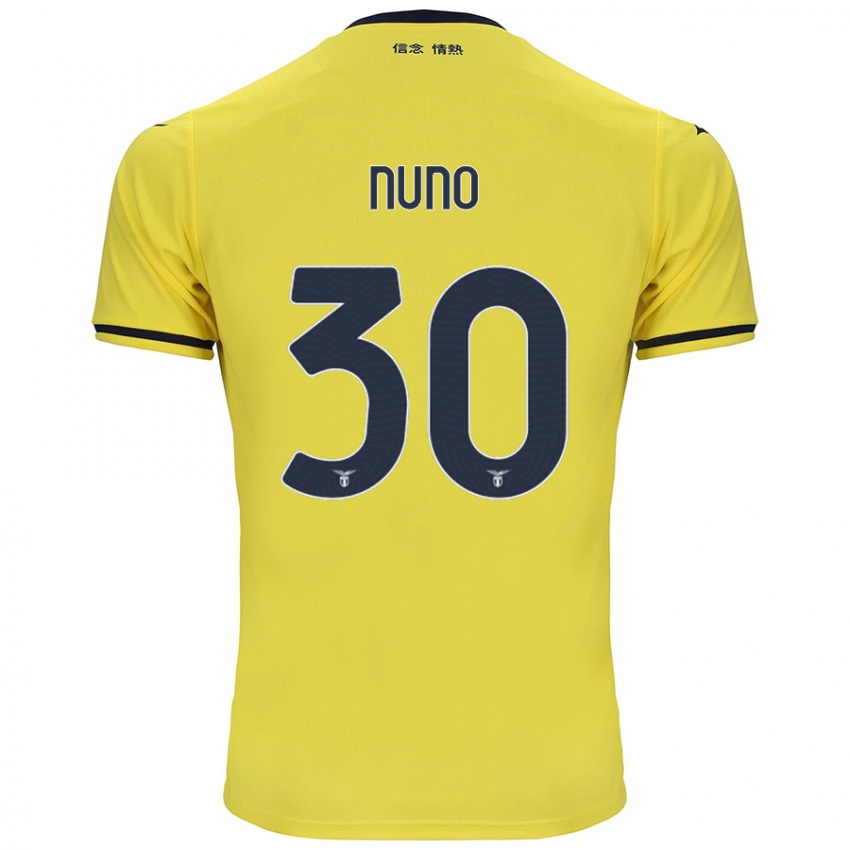 Dětské Nuno Tavares #30 Žluť Daleko Hráčské Dresy 2024/25 Dres