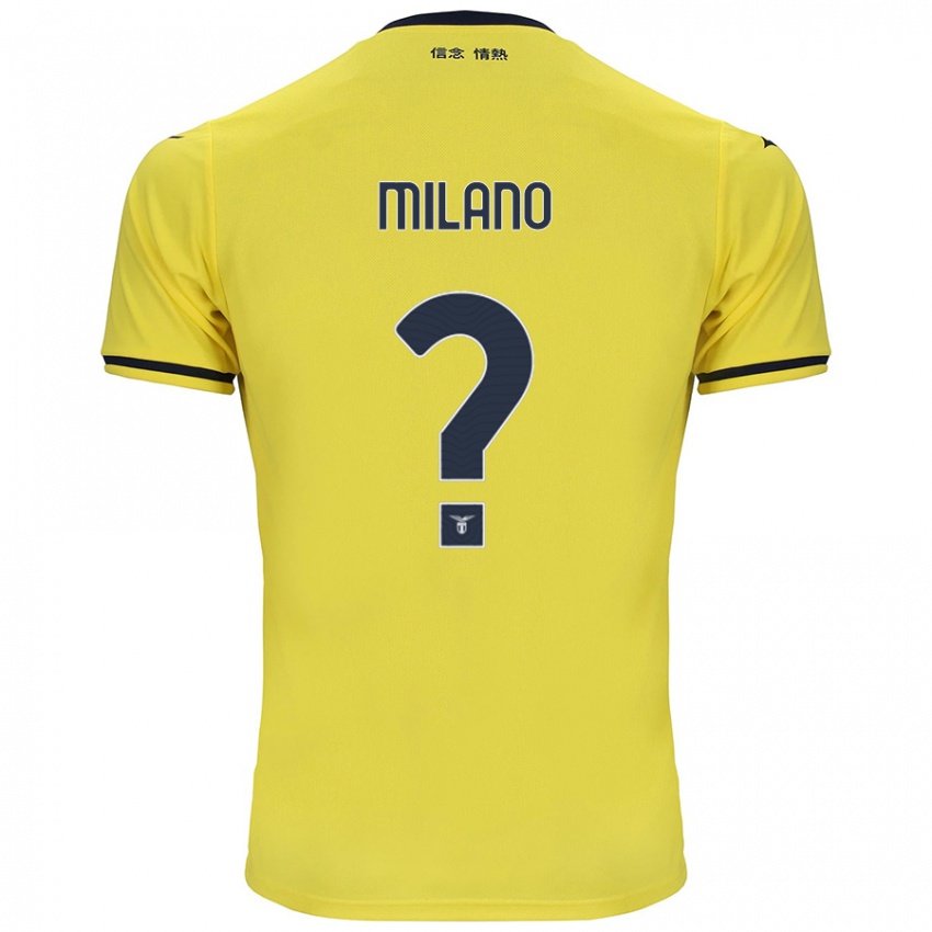 Dětské Alessandro Milano #0 Žluť Daleko Hráčské Dresy 2024/25 Dres