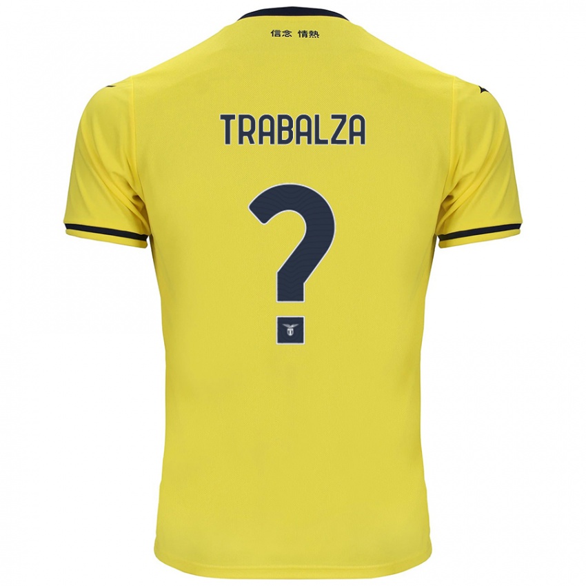 Dětské Alessandro Trabalza #0 Žluť Daleko Hráčské Dresy 2024/25 Dres