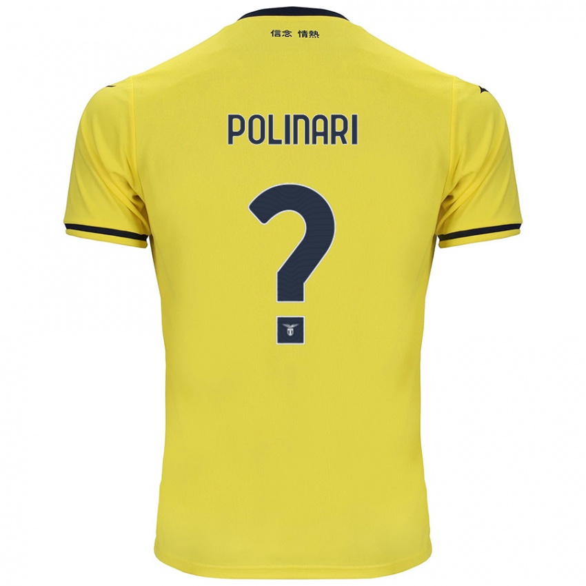 Dětské Fabio Polinari #0 Žluť Daleko Hráčské Dresy 2024/25 Dres