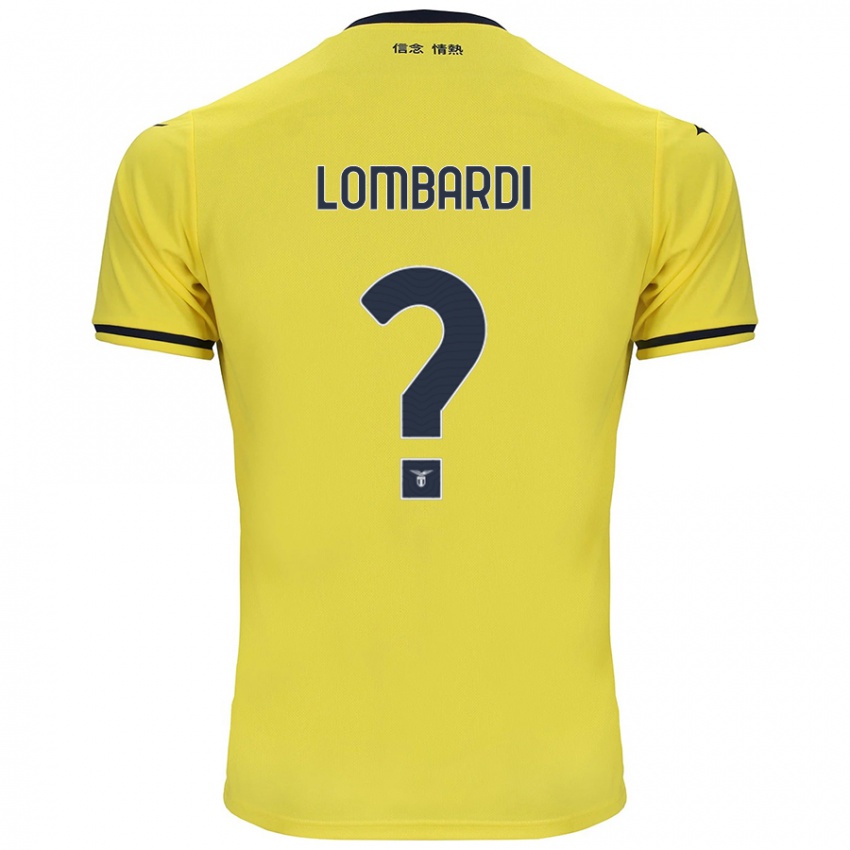 Dětské Pierlorenzo Lombardi #0 Žluť Daleko Hráčské Dresy 2024/25 Dres