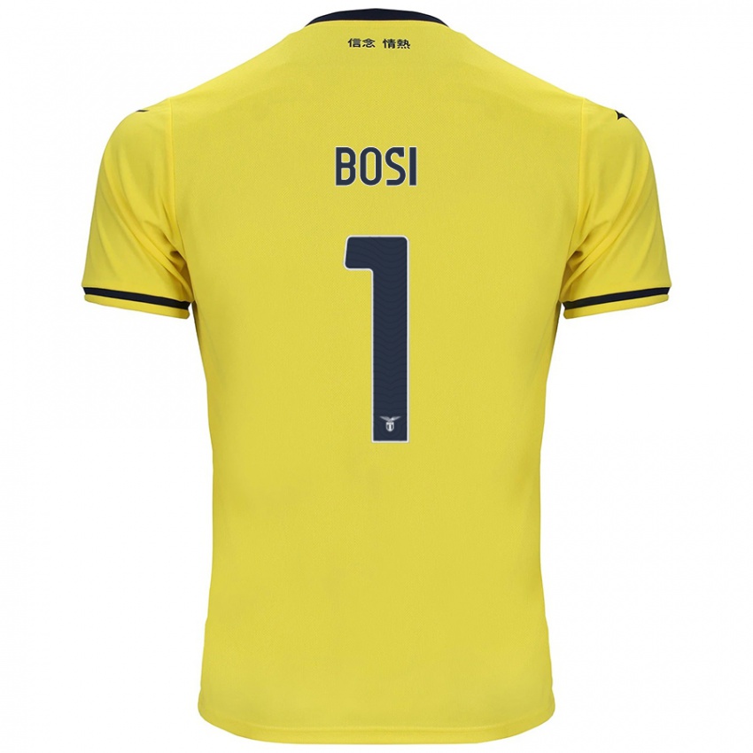 Dětské Gioele Bosi #1 Žluť Daleko Hráčské Dresy 2024/25 Dres