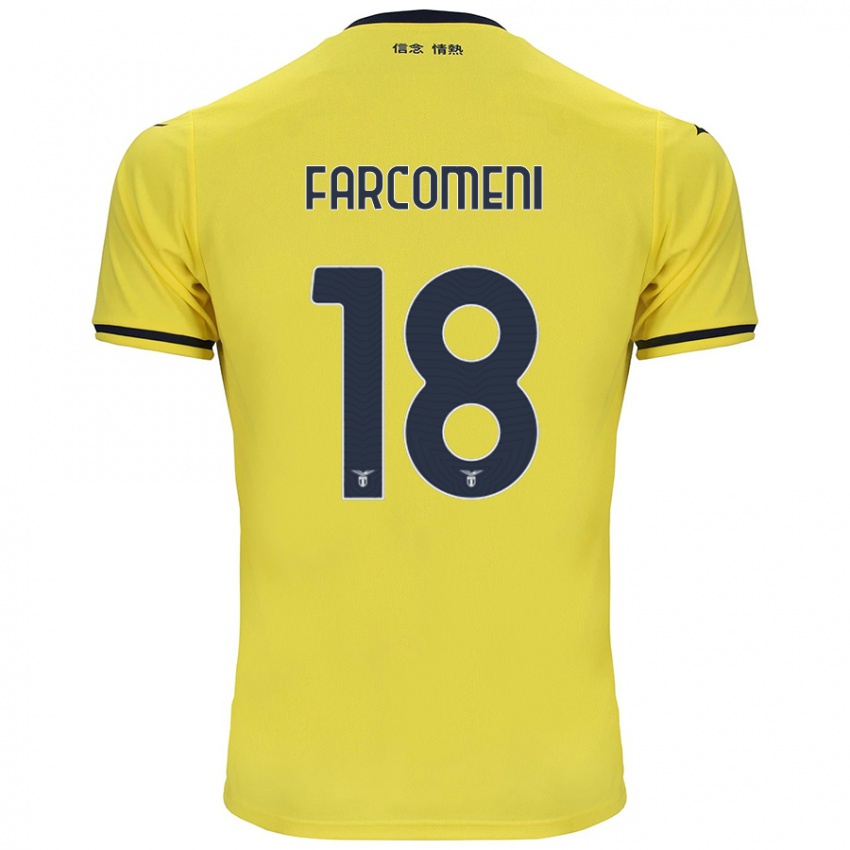 Dětské Valerio Farcomeni #18 Žluť Daleko Hráčské Dresy 2024/25 Dres