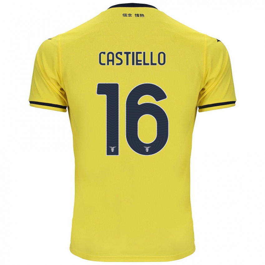 Dětské Antonietta Castiello #16 Žluť Daleko Hráčské Dresy 2024/25 Dres