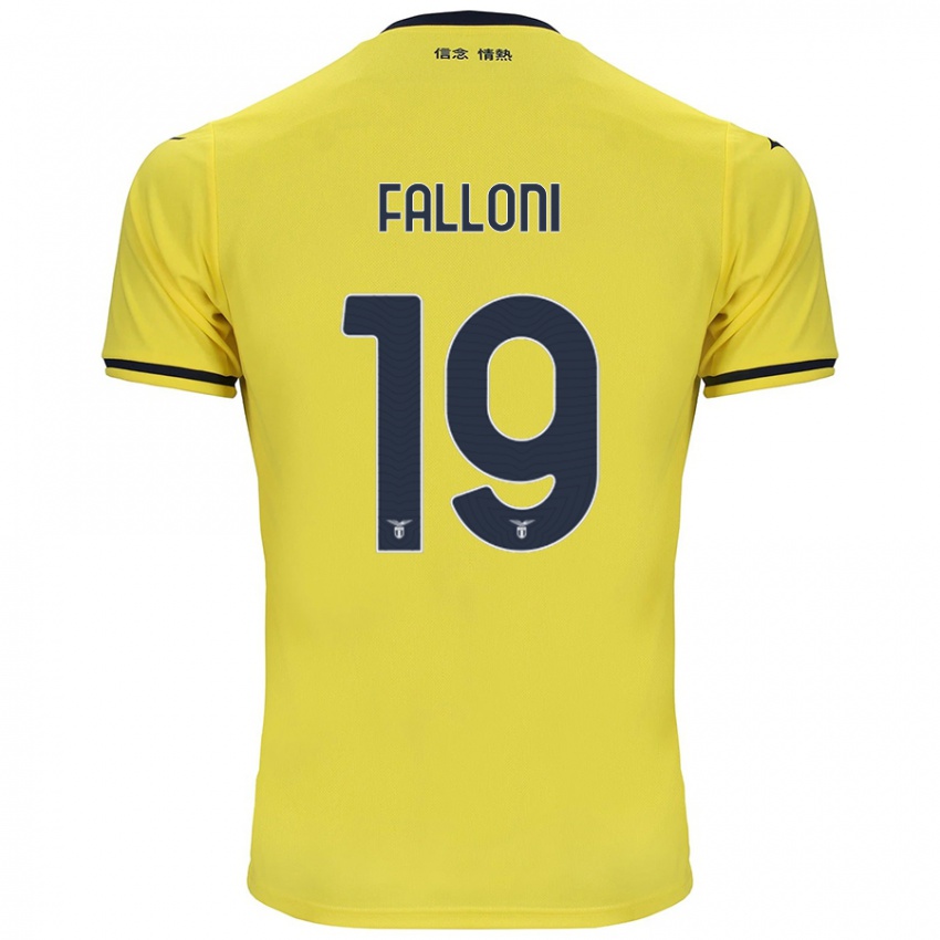 Dětské Ludovica Falloni #19 Žluť Daleko Hráčské Dresy 2024/25 Dres