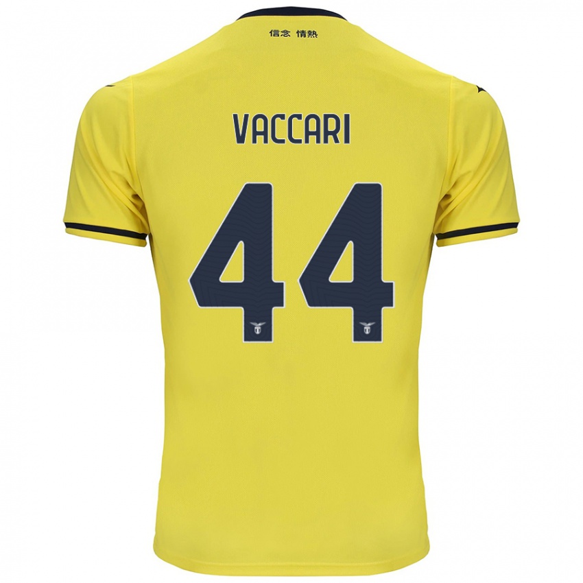 Dětské Flavia Vaccari #44 Žluť Daleko Hráčské Dresy 2024/25 Dres