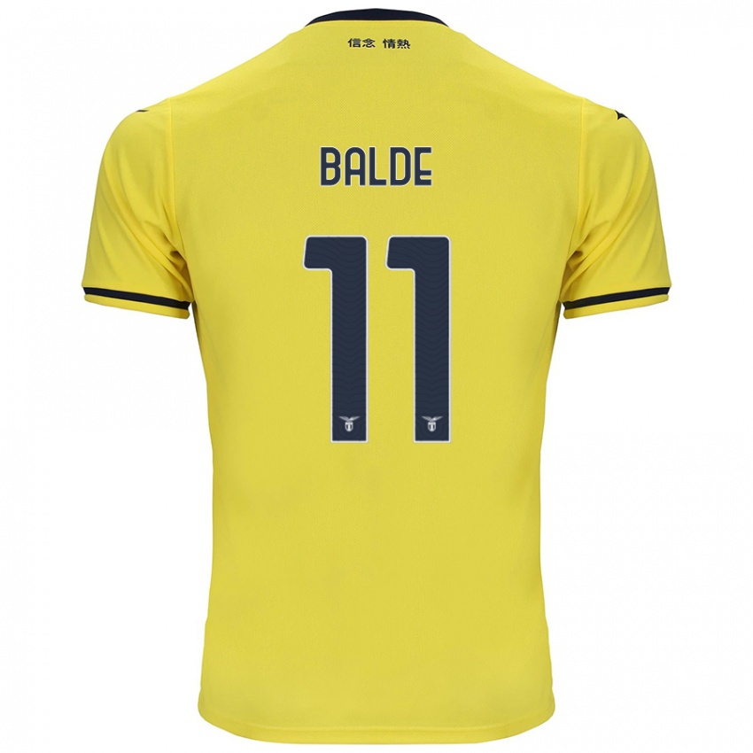 Dětské Mahamadou Balde #11 Žluť Daleko Hráčské Dresy 2024/25 Dres