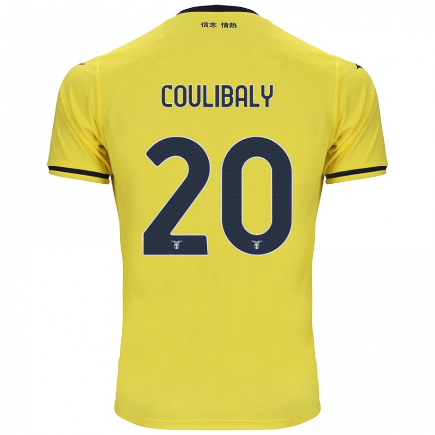 Dětské Larsson Coulibaly #20 Žluť Daleko Hráčské Dresy 2024/25 Dres