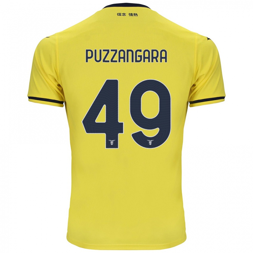 Dětské Angelo Antonio Puzzangara #49 Žluť Daleko Hráčské Dresy 2024/25 Dres