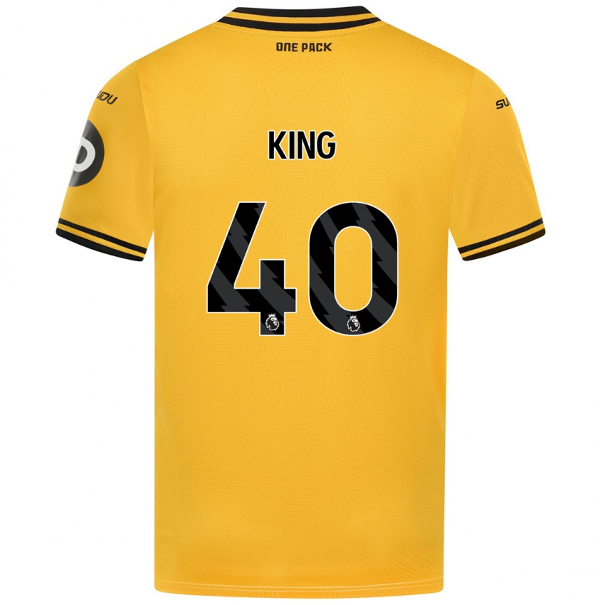 Pánské Tom King #40 Žluť Domů Hráčské Dresy 2024/25 Dres