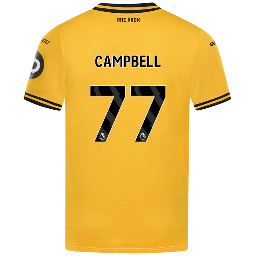 Pánské Chem Campbell #77 Žluť Domů Hráčské Dresy 2024/25 Dres