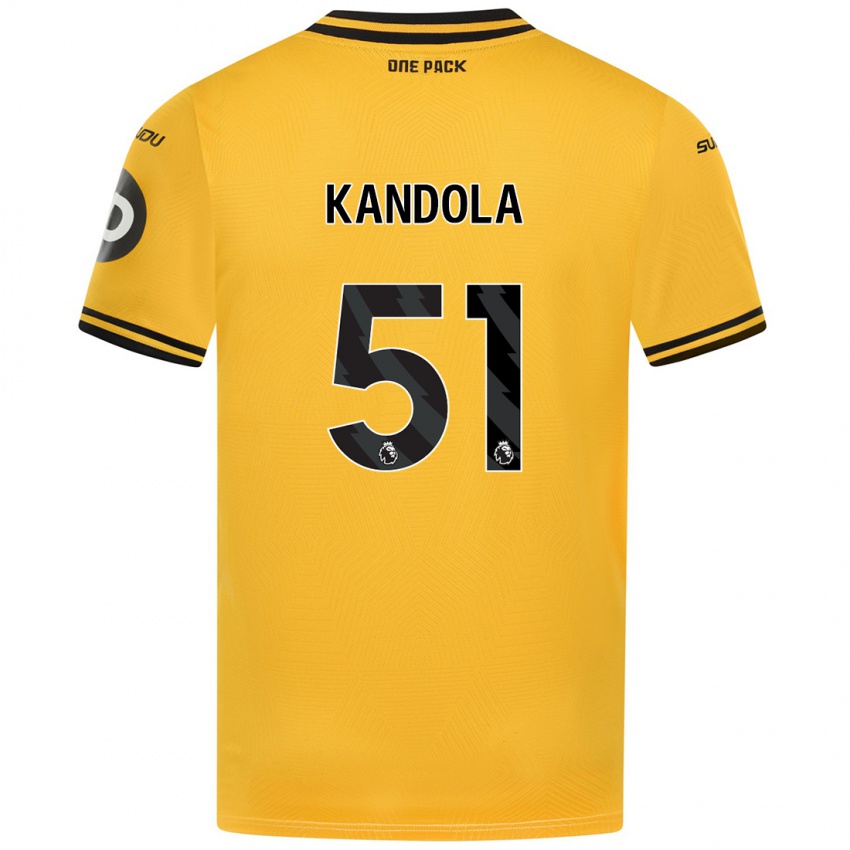 Pánské Kam Kandola #51 Žluť Domů Hráčské Dresy 2024/25 Dres