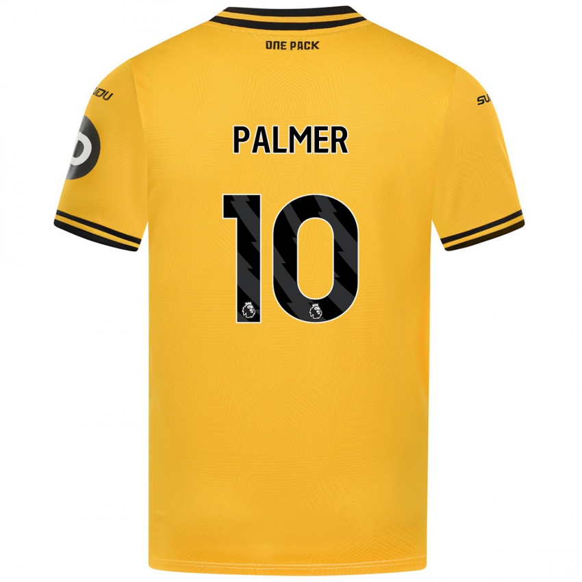 Pánské Jamila Palmer #10 Žluť Domů Hráčské Dresy 2024/25 Dres