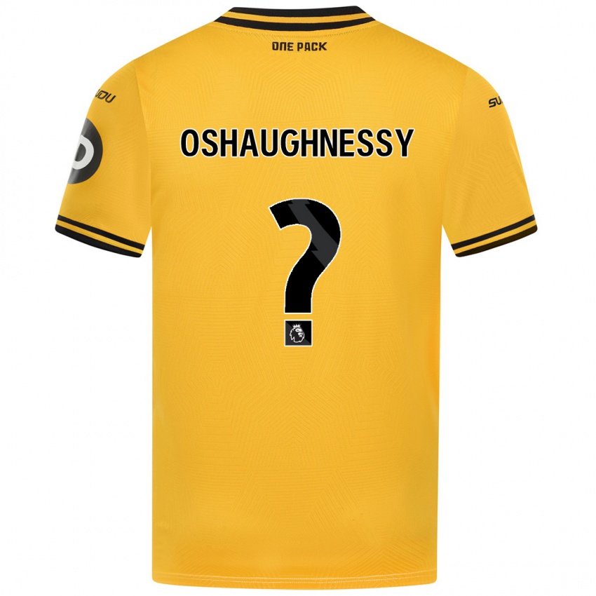 Pánské Joe Oshaughnessy #0 Žluť Domů Hráčské Dresy 2024/25 Dres