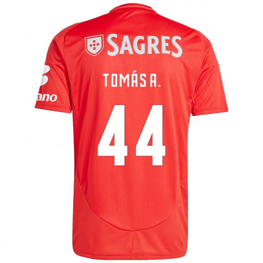 Pánské Tomas Araujo #44 Červená Bílá Domů Hráčské Dresy 2024/25 Dres