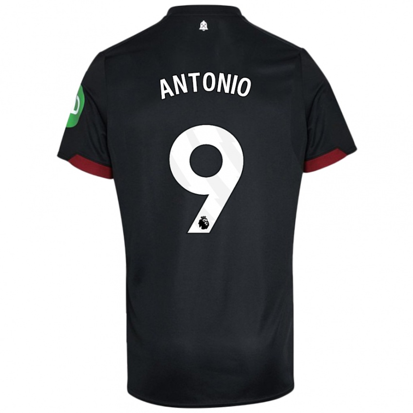 Pánské Michail Antonio #9 Černá Bílá Daleko Hráčské Dresy 2024/25 Dres