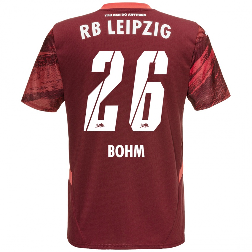 Pánské Pepe Böhm #26 Burgundské Daleko Hráčské Dresy 2024/25 Dres