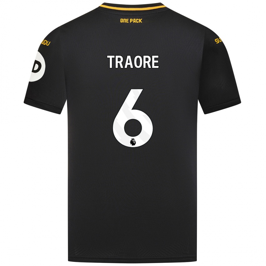 Pánské Boubacar Traoré #6 Černý Daleko Hráčské Dresy 2024/25 Dres