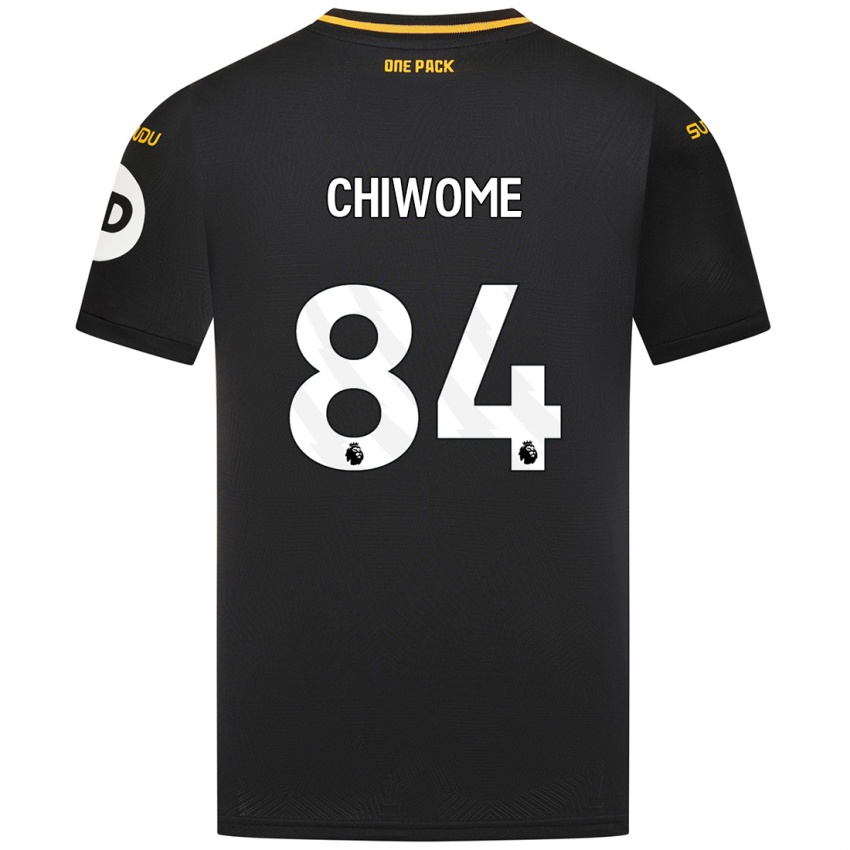 Pánské Leon Chiwome #84 Černý Daleko Hráčské Dresy 2024/25 Dres