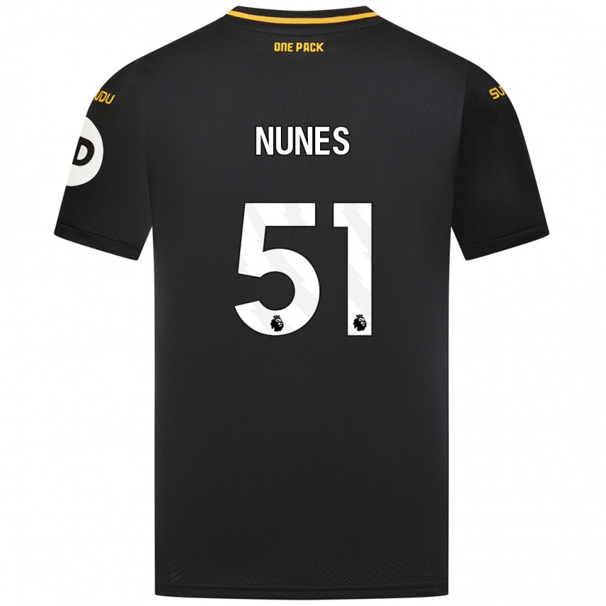 Pánské Grazi Nunes #51 Černý Daleko Hráčské Dresy 2024/25 Dres