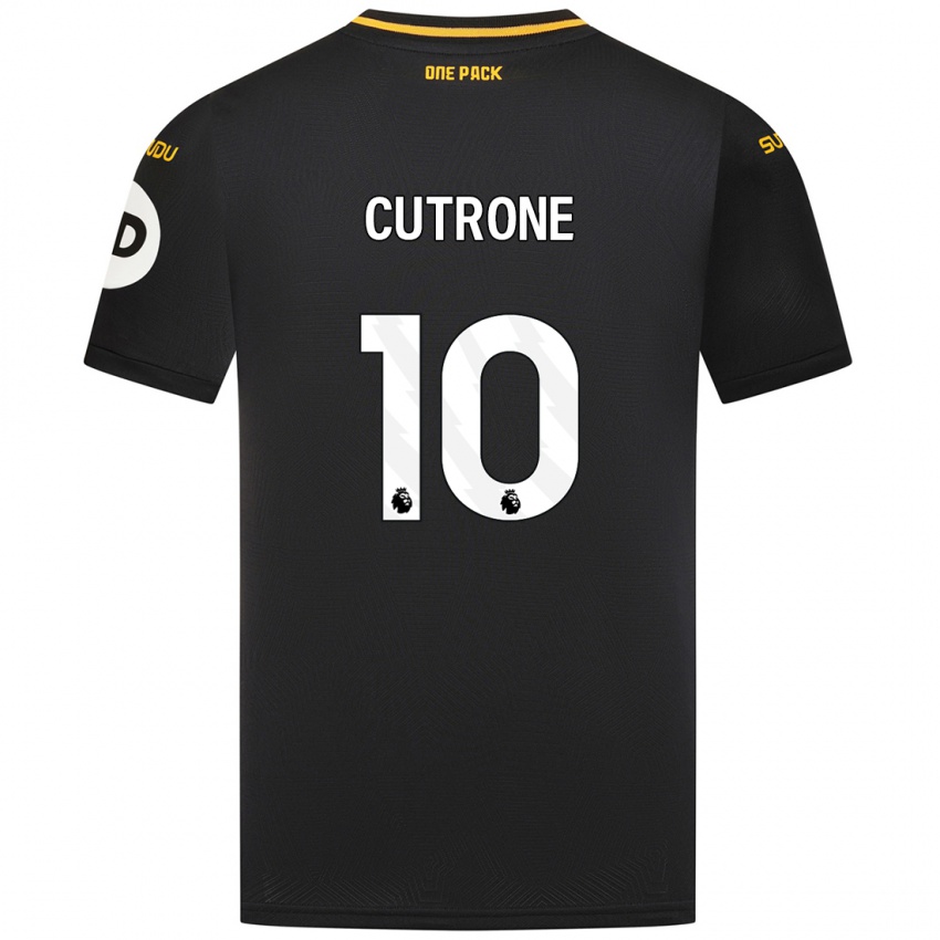 Pánské Patrick Cutrone #10 Černý Daleko Hráčské Dresy 2024/25 Dres