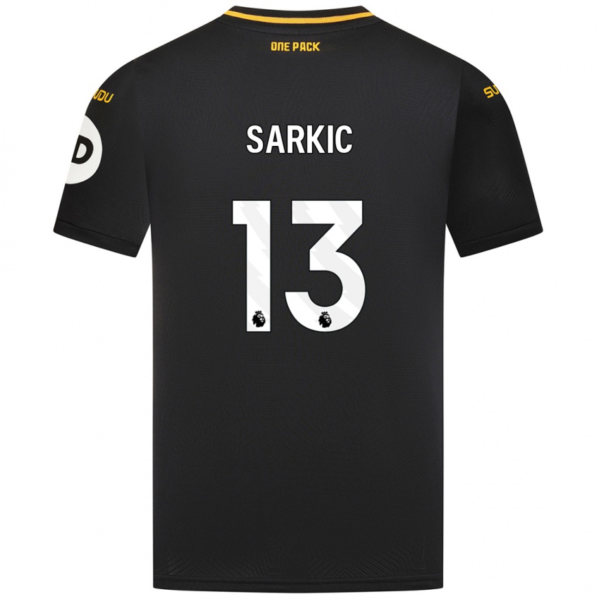 Pánské Matija Sarkic #13 Černý Daleko Hráčské Dresy 2024/25 Dres