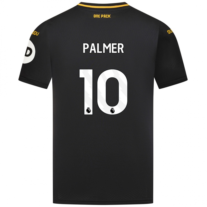 Pánské Jamila Palmer #10 Černý Daleko Hráčské Dresy 2024/25 Dres